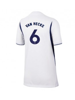 Tottenham Hotspur Jan Paul van Hecke #6 Heimtrikot für Frauen 2026-27 Kurzarm Tottenham Hotspur Jan Paul van Hecke #6 Heimtrikot für Frauen 2026-27 Kurzarm